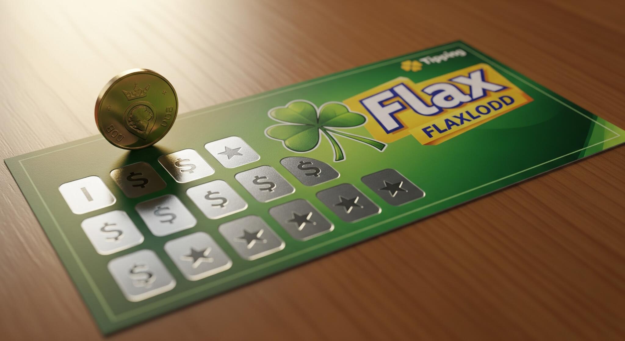 Flaxlodd og en mynt
